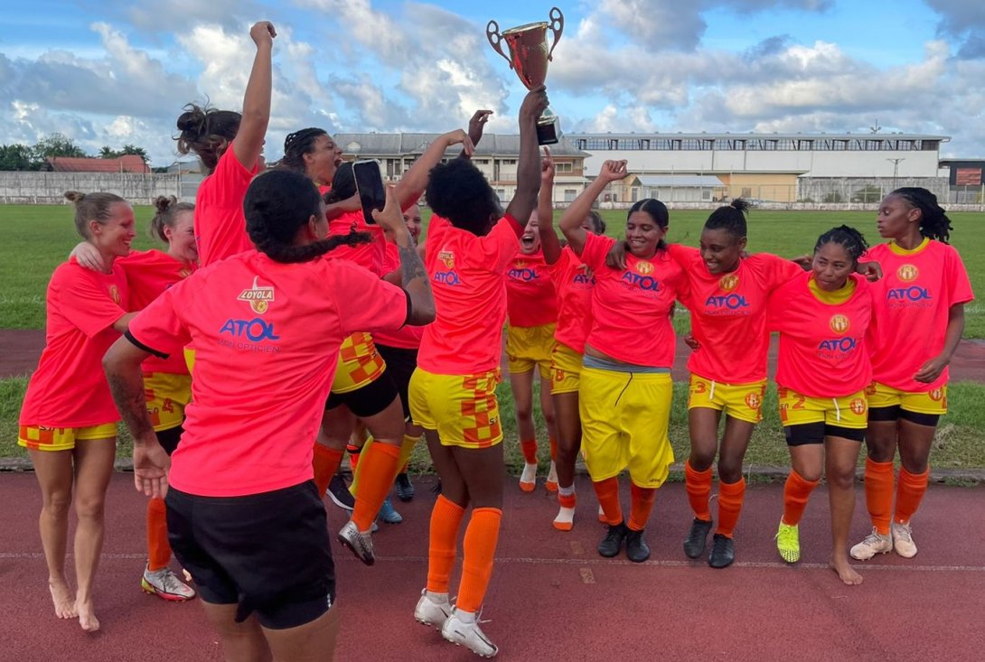 Guyane La Finale De La Coupe Féminine Apenntouchenoula 